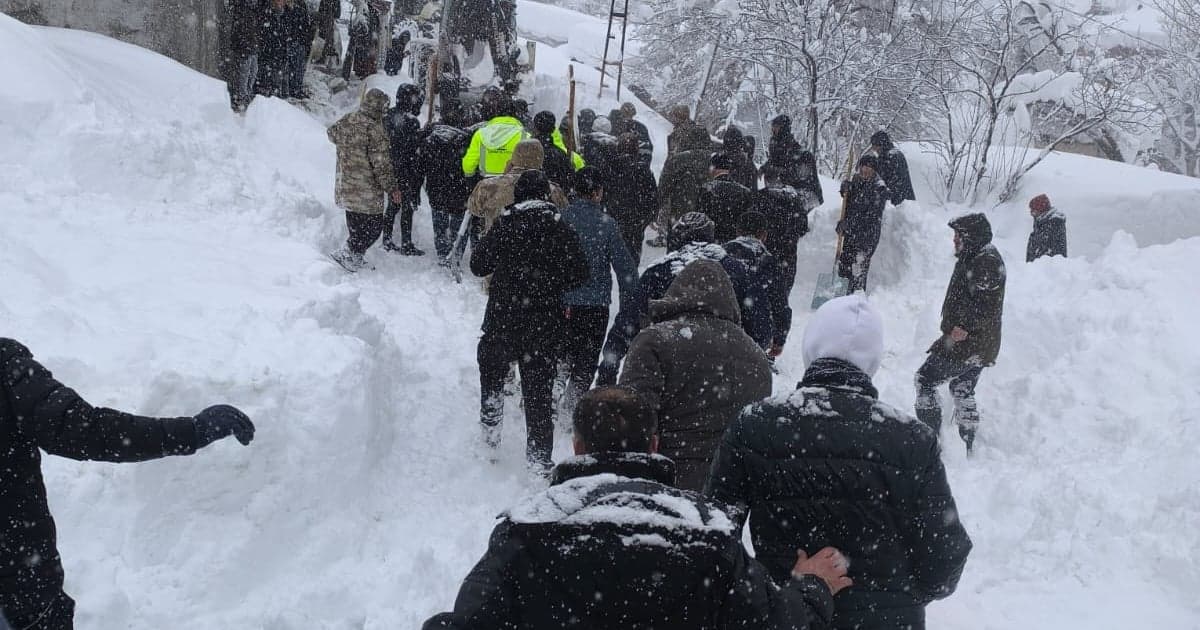 Van’ın Çatak İlçesinde Çığ Felaketi: Bir Kişi Hayatını Kaybetti - Galeri 1