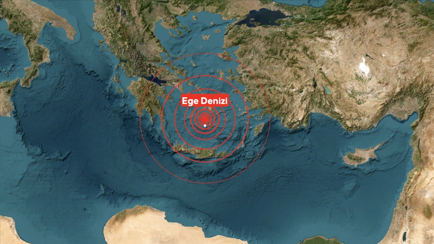 Ege Denizi’nde 5,1 Büyüklüğünde Deprem